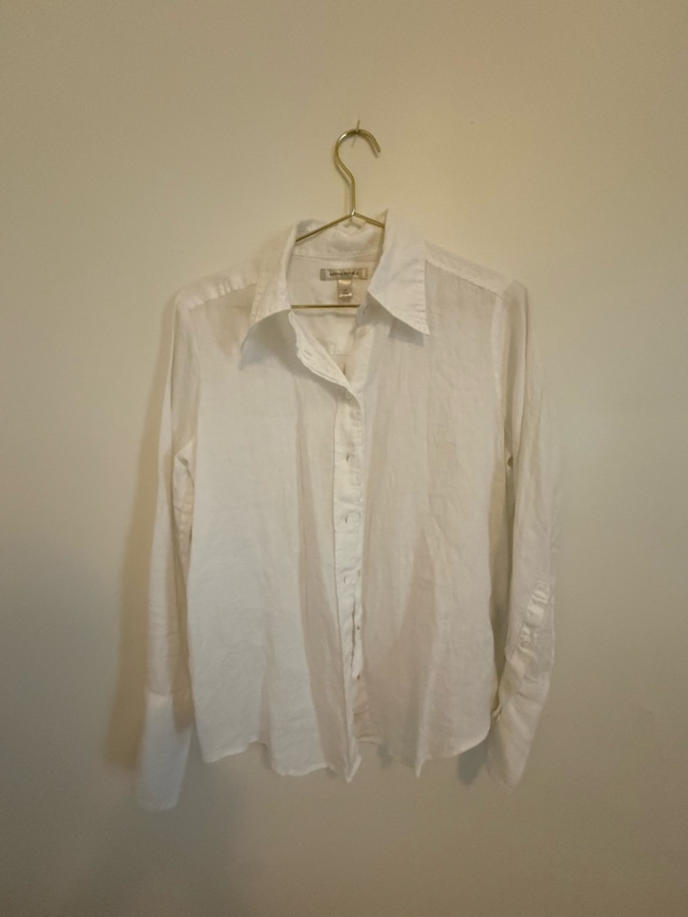 Slim fit linen shirt